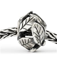 Charm Trollbeads in Argento SCRIGNO DI FOGLIE